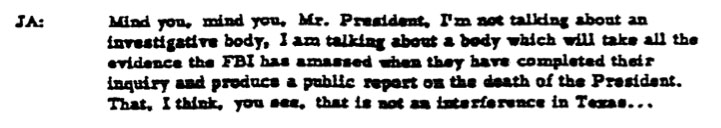 not talking about an investigative body